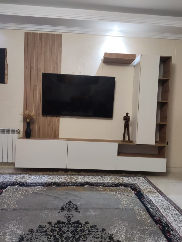 تی وی وال کرم گردویی هایگلاس در تهران