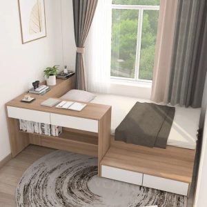 تخت خواب یک نفره دخترانه