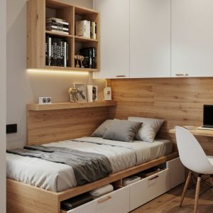 تخت خواب یکنفره mdf