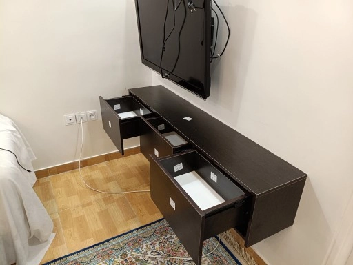 میز تلویزیون دیواری ساده در تهران